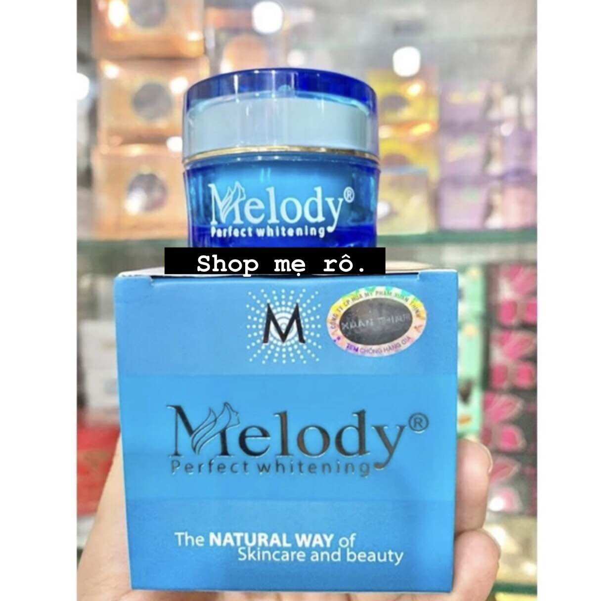 Kem MELODY dưỡng trắng da- giữ ẩm-mềm mịn da - chống nắng hủ 8G