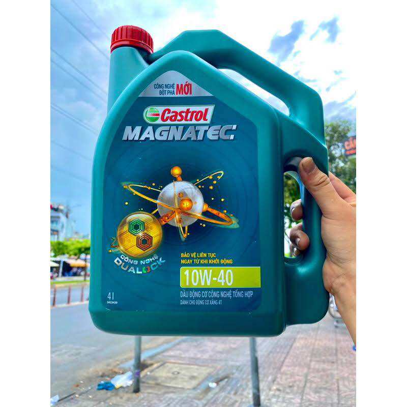 DẦU NHỚT Ô TÔ CASTROL MAGNATEC 10W-40 CẢI TIẾN MỚI VỚI CÔNG NGHỆ TIÊN PHONG