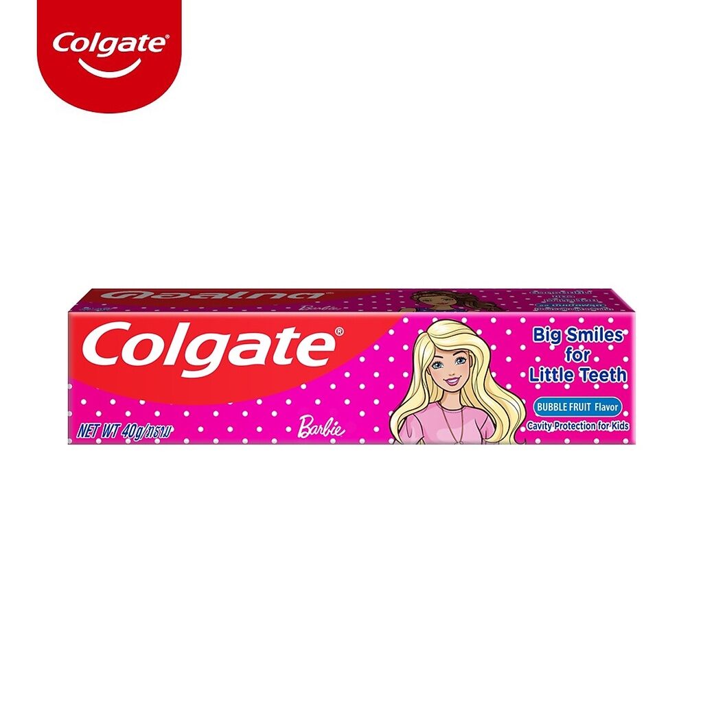Bàn chải/ Kem đánh răng Colgate Barbie cho bé 5-9Y