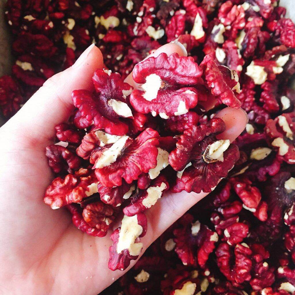 NHÂN HẠT ÓC CHÓ ĐỎ NHẬP KHẨU TỪ MỸ 0.5KG