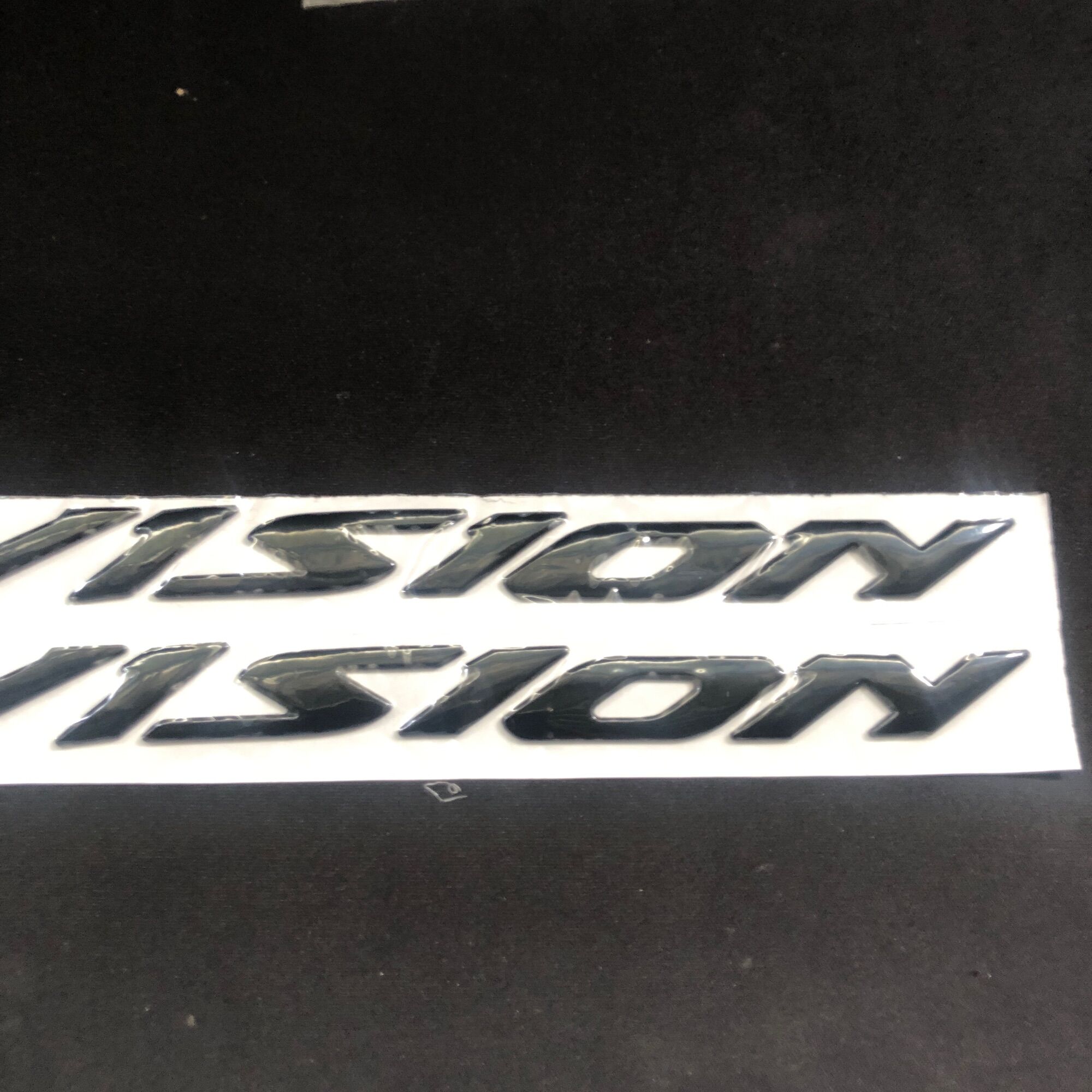 CẶP CHỮ VISION 2014 ĐEN XI LOẠI 2