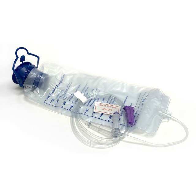 Túi truyền thải độc đại tràng cà phê Enema - Túi cho ăn Feeding bag