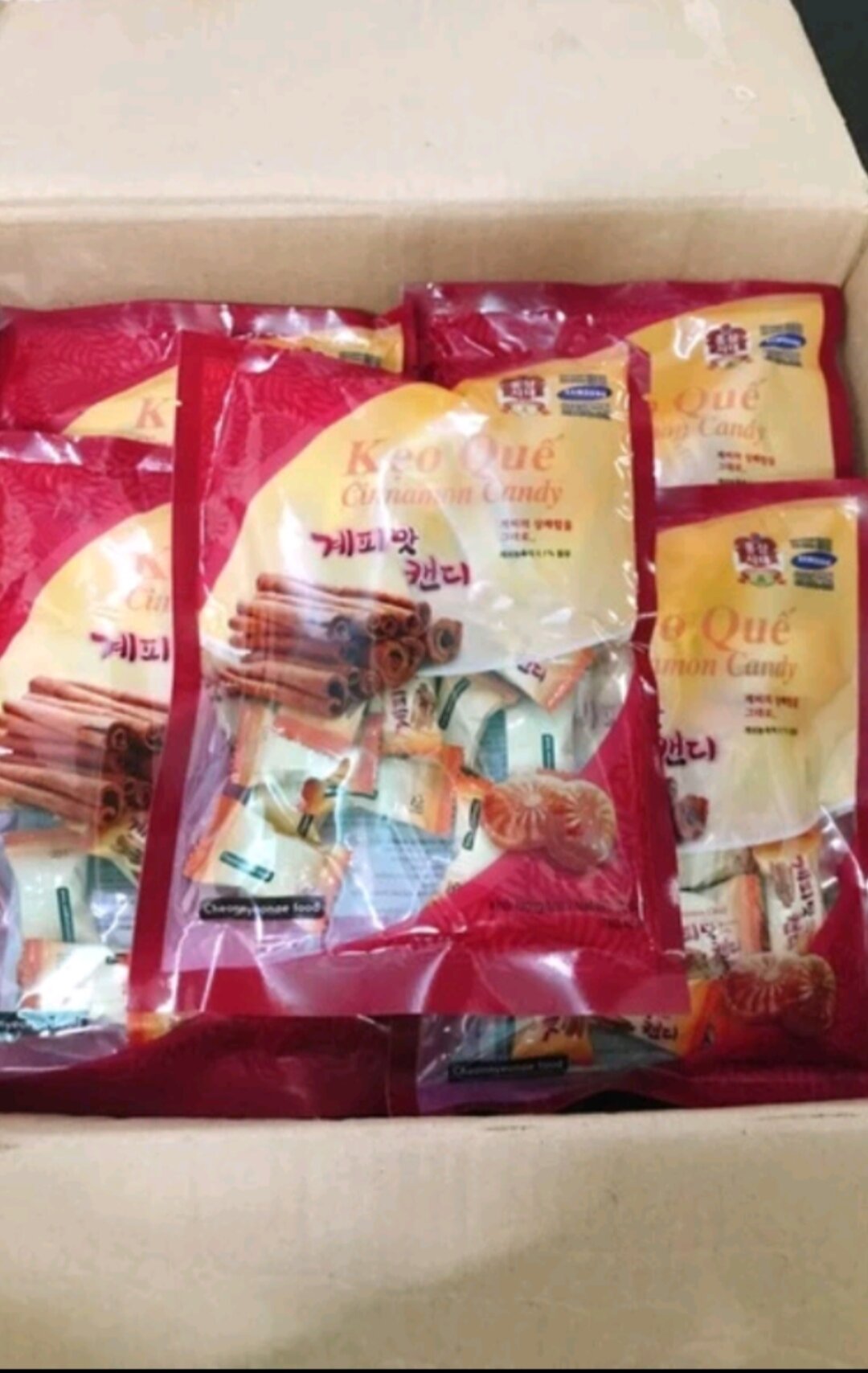 Kẹo quế cứng 200g hàn quốc