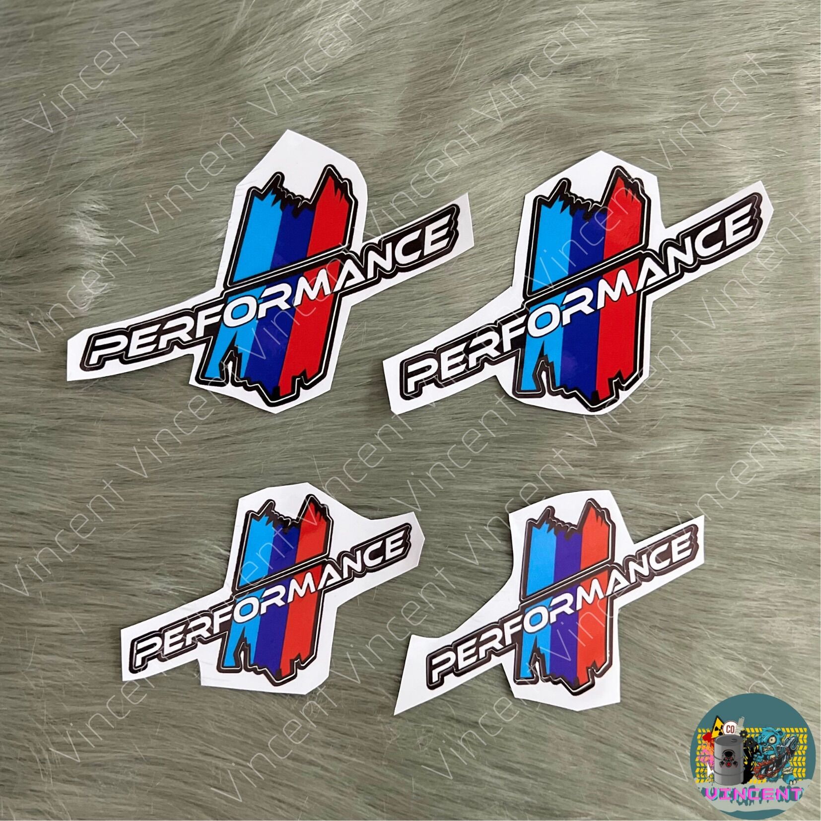 Tem decal dán chư Performance dán thông dụng nhiều dòng xe