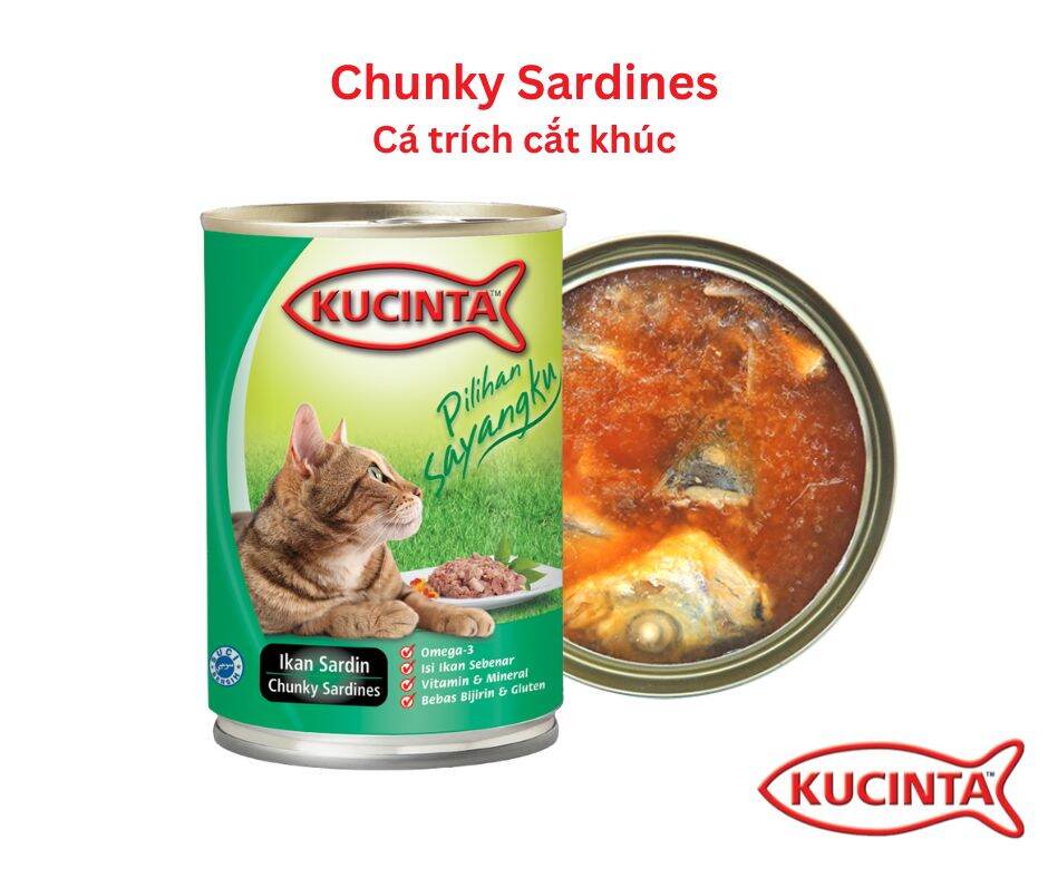Pate lon kucinta 400g cho mèo