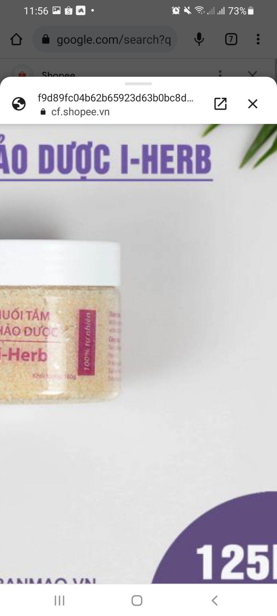 [HCM]MUỐI TẮM THẢO DƯỢC I HERB (Muối Tắm Thảo Dược Trần Mao)