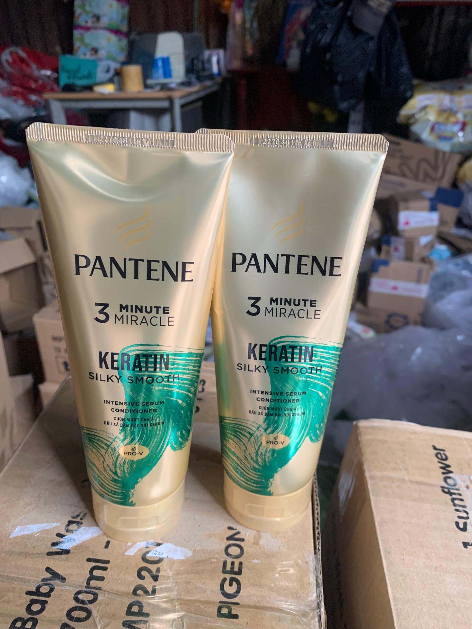 2 Kem Xả PANTENE Pro-V 3 Phút Dịu Kì Tuýp 150ml( tổng 300ml)
