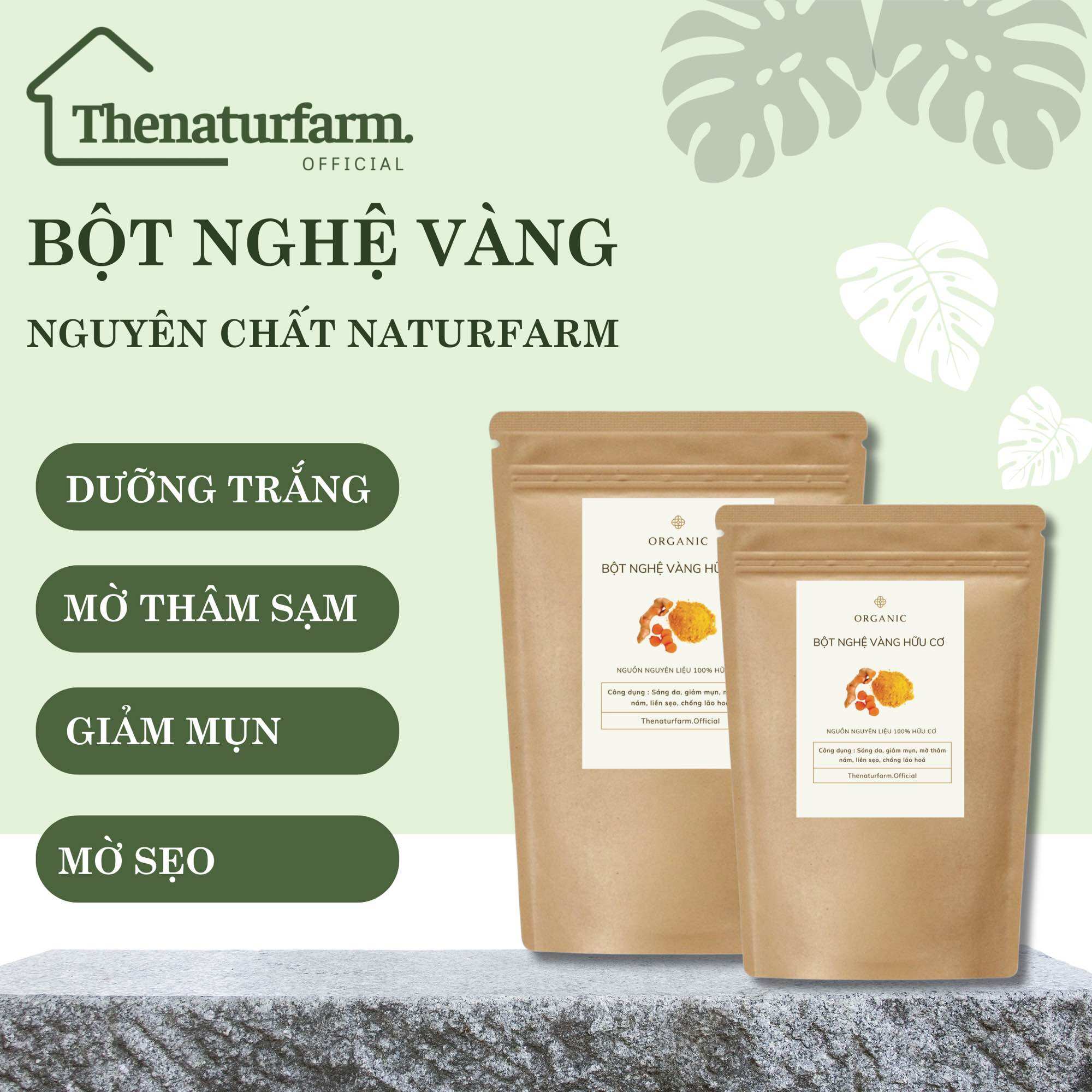 Bột nghệ vàng nguyên chất naturfarm