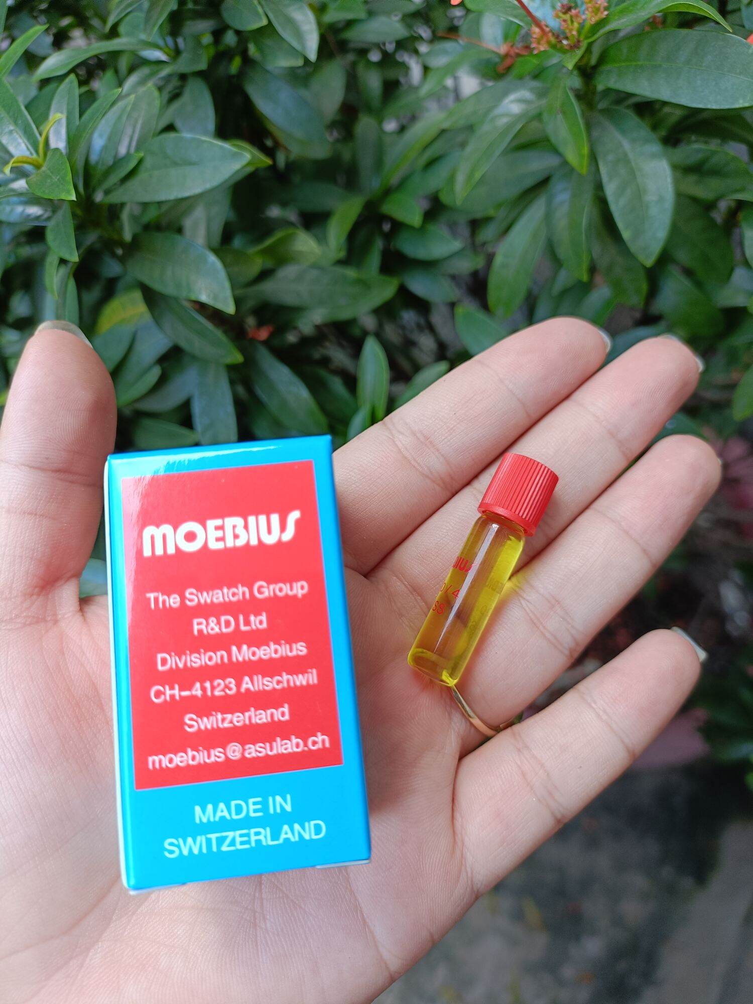 Dầu Moebius 8000/4 lọ 2ml - Dầu tra máy đồng hồ cơ chính hãng thụy sĩ