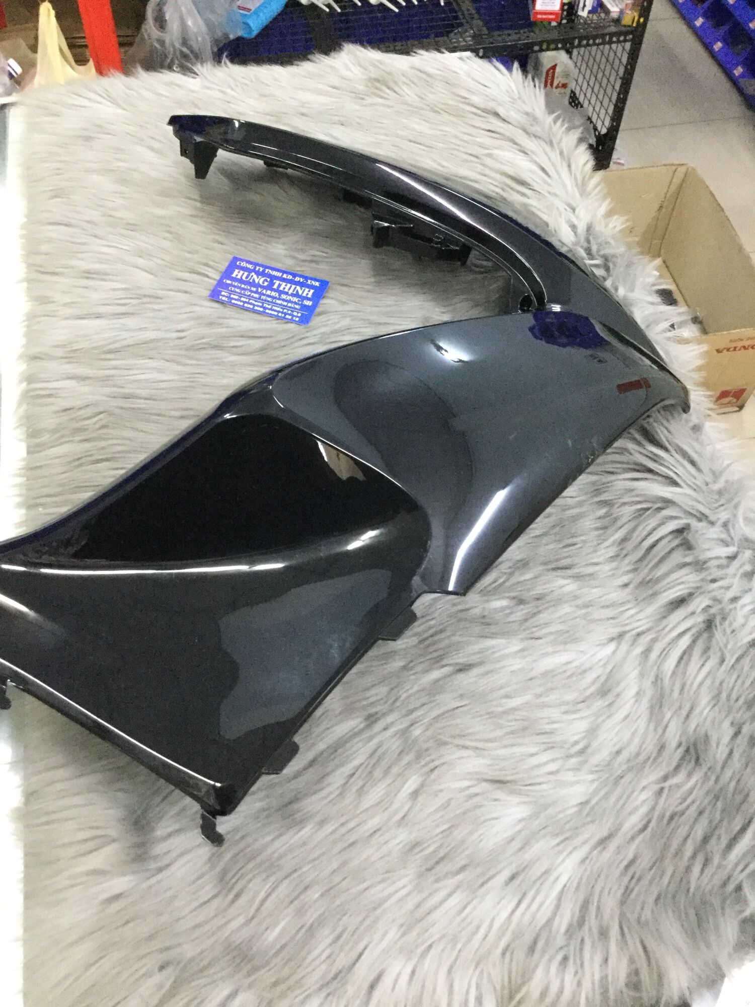 Bửng Phải Pcx . Bửng Trái Pcx 2010 - 2013 Màu Đen