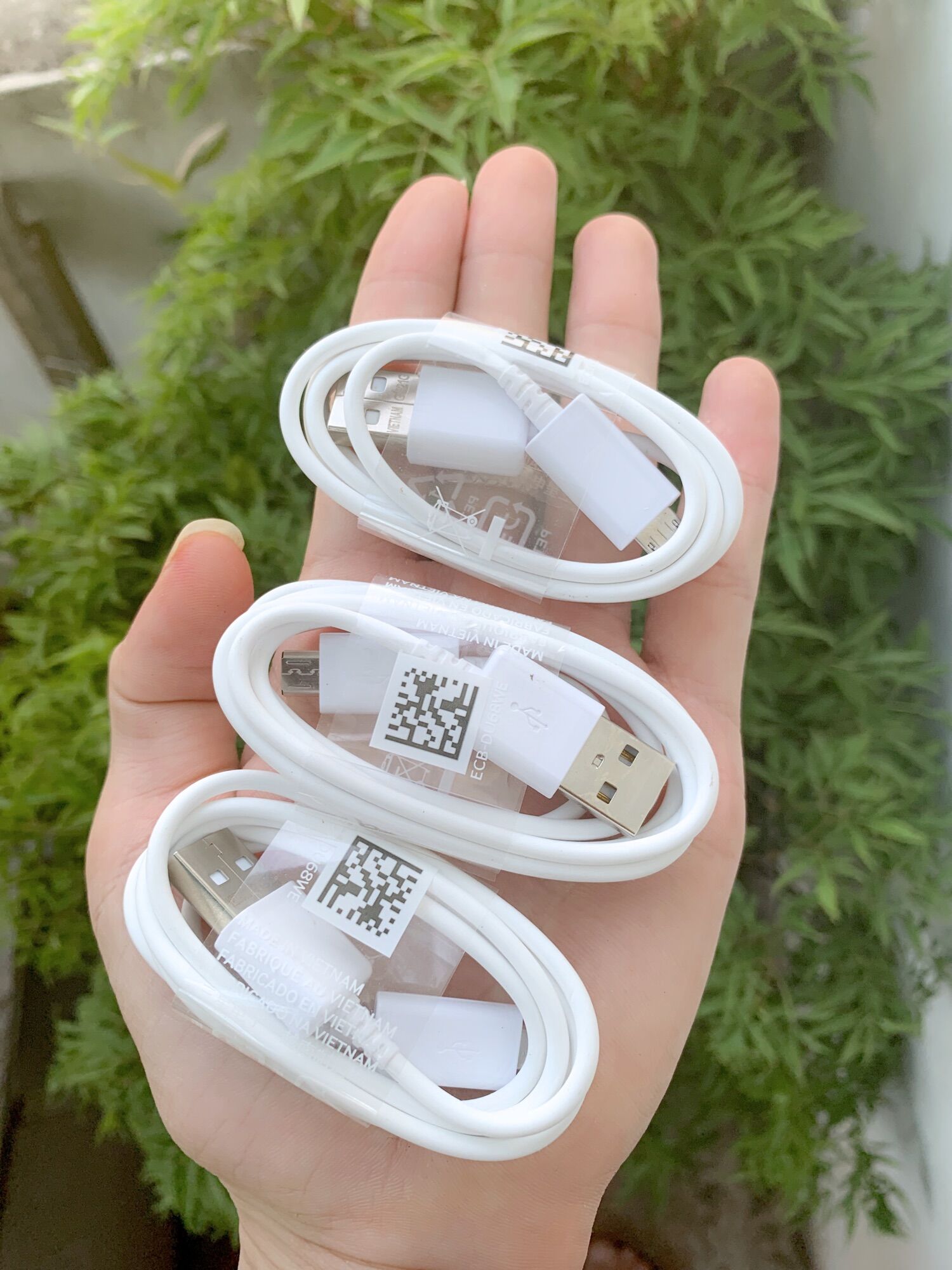 Combo 3 cáp sạc sam sung chính hãng