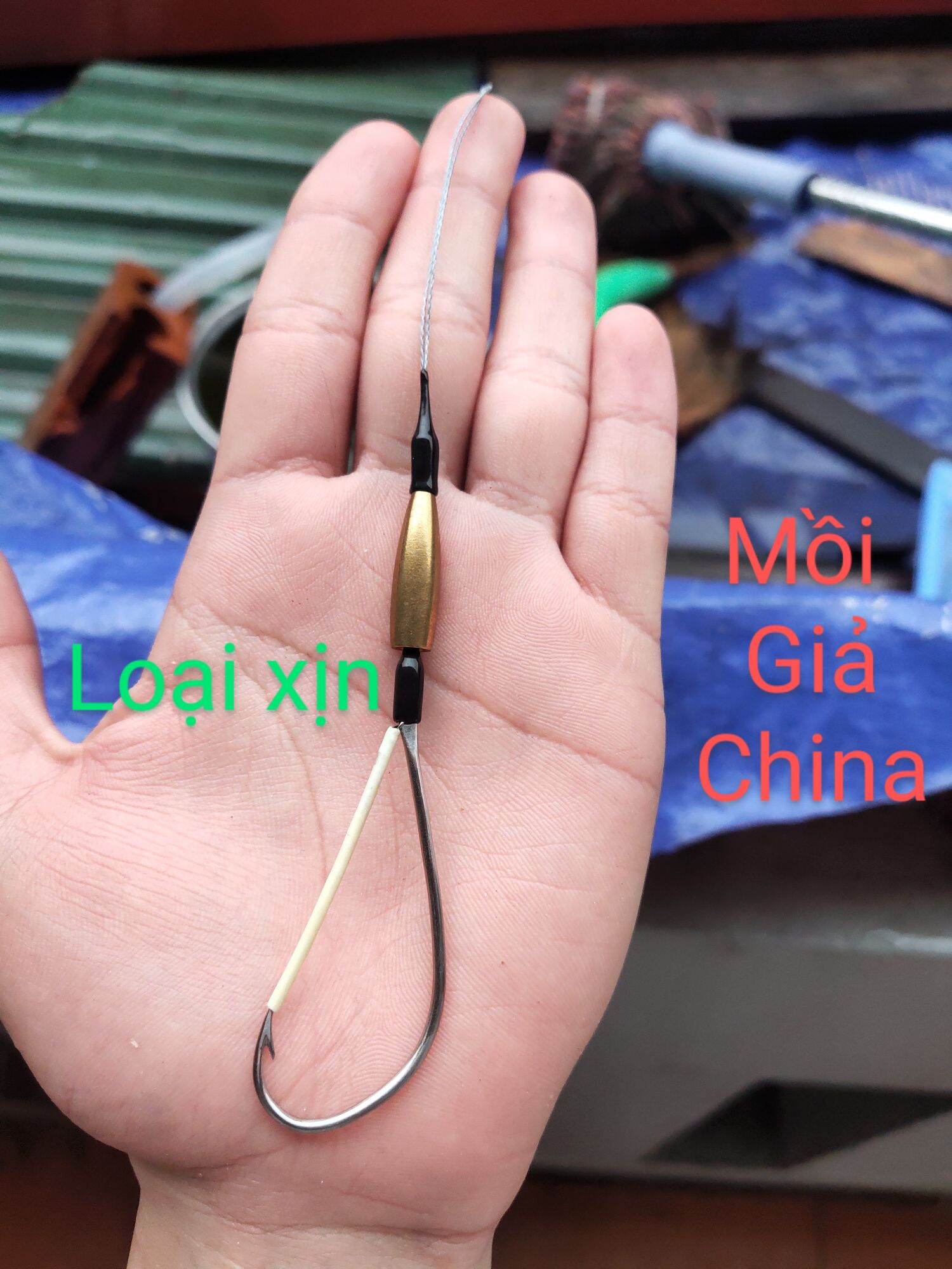 Lưỡi móc nhái thật Ar15