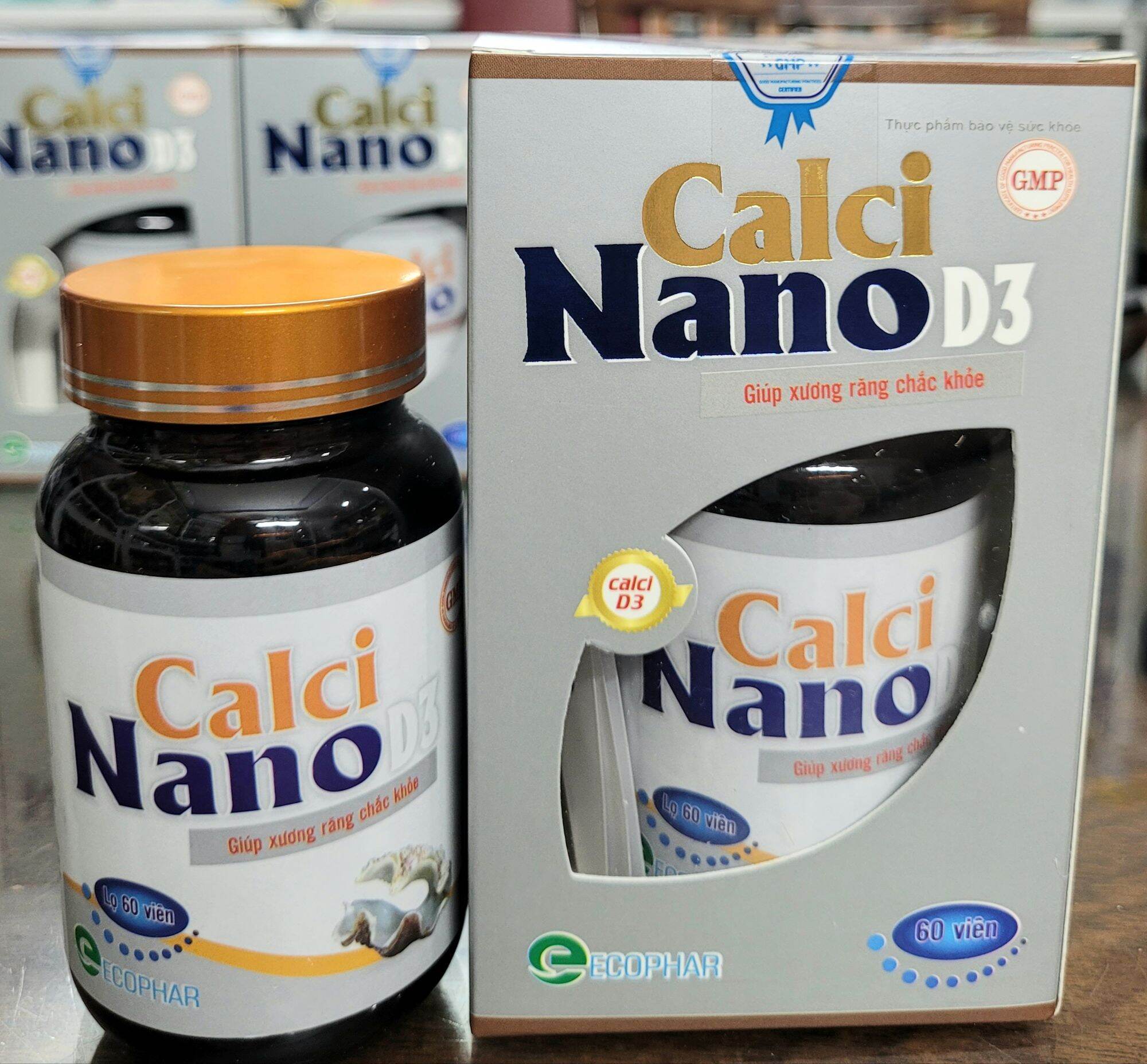 🔥Calci Nano D3
-  Canxi cacbonat (nano) 
- Aquamin F ,Këm gluconate 
- Vitamin K2 - mk7....