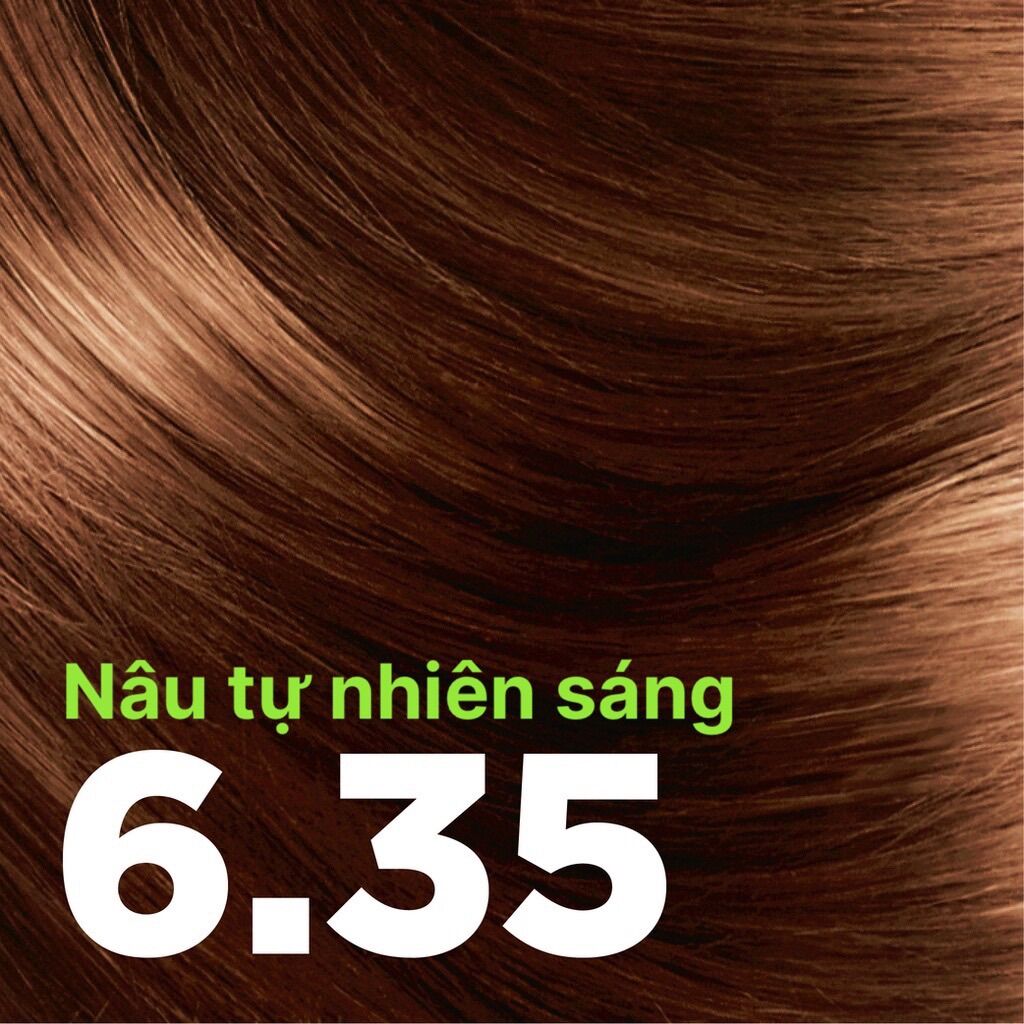 (6.35 nâu tự nhiên sáng) Kem nhuộm dưỡng tóc sâu Loeal Paris Excellence Fashion 172ml với tông màu thời trang