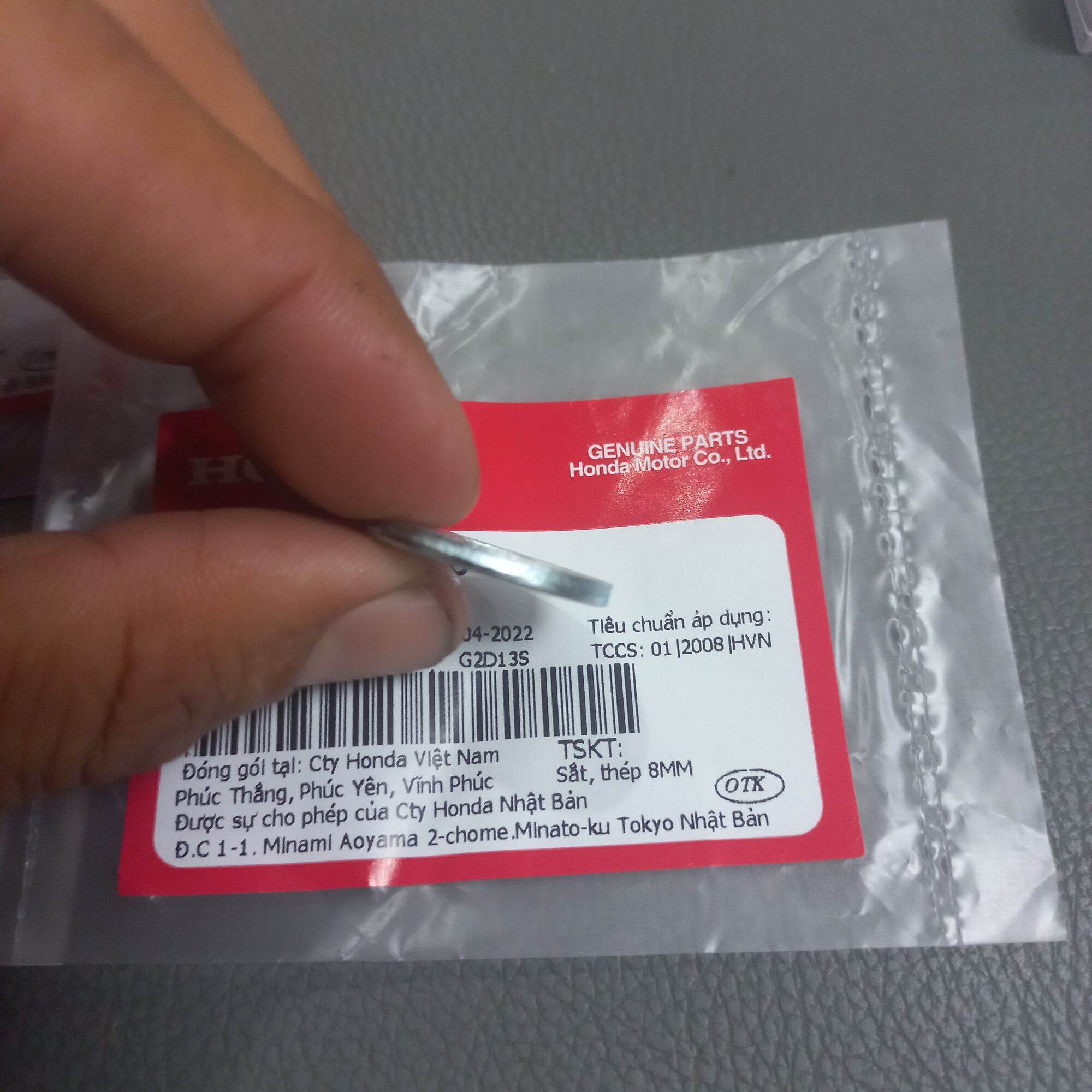 Lông Đền 6ly . 8ly Chính Hãng Honda