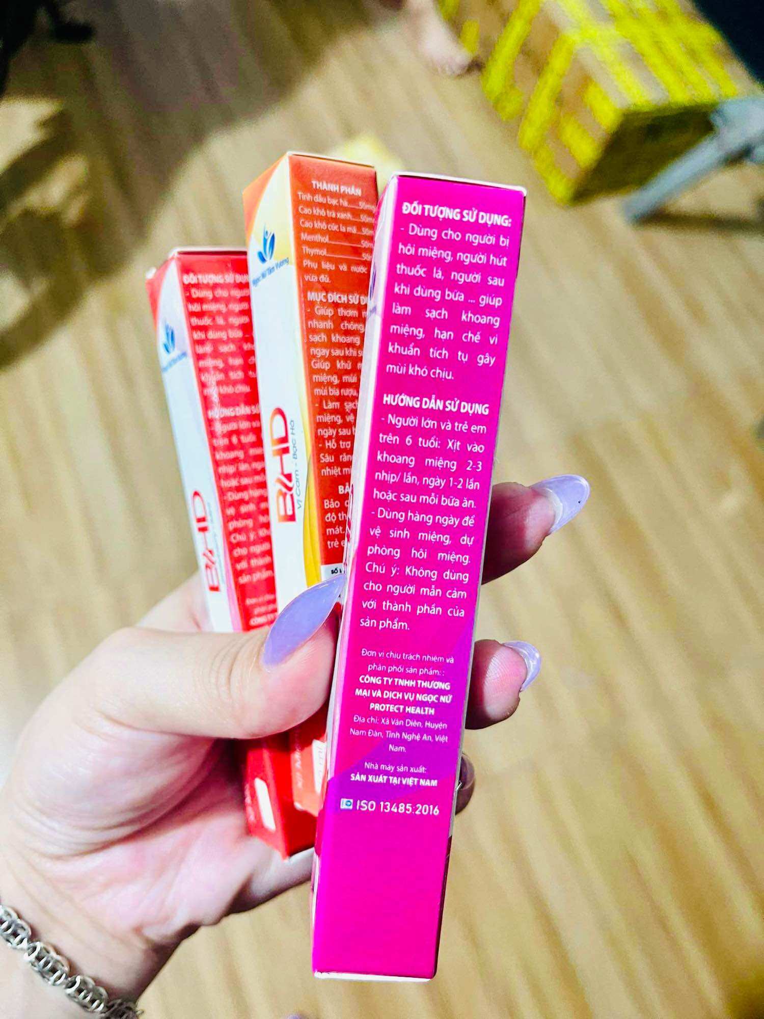 Xịt Thơm Miệng Khử Mùi hôi