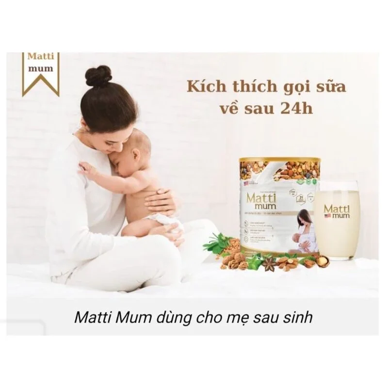 Sữa hạt lợi sữa Matti mum