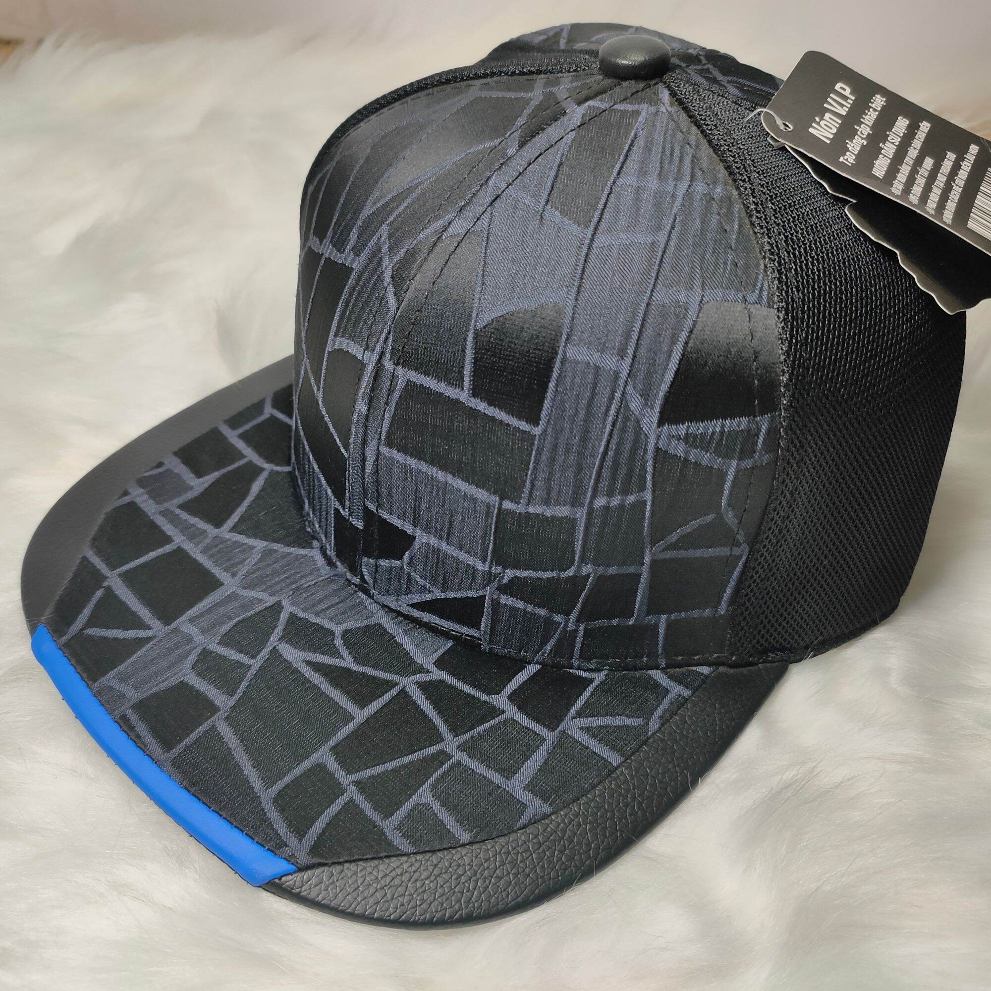 Nón thời trang nam nữ -nón snapback hoạ tiết hoa văn -nón sơn nam