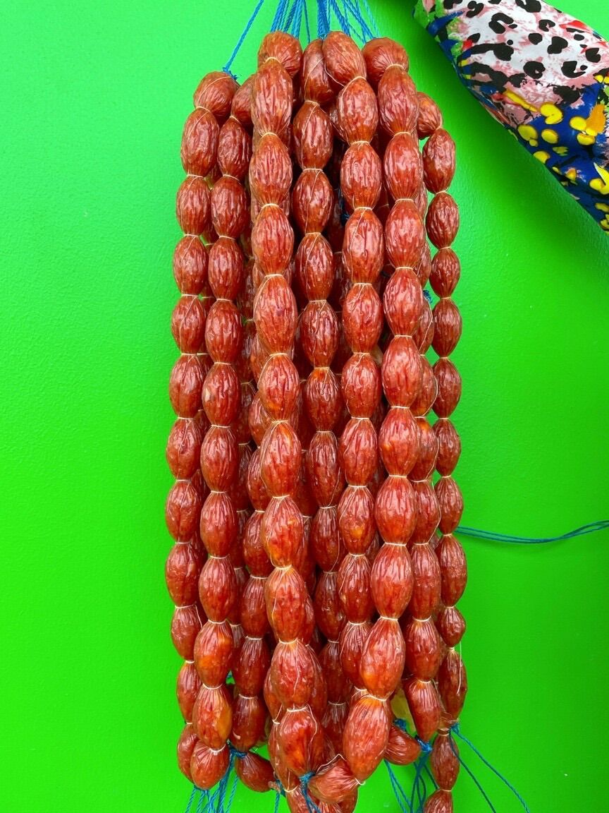 Lạp xưởng heo khô/hồ lô trứng muối 500gr