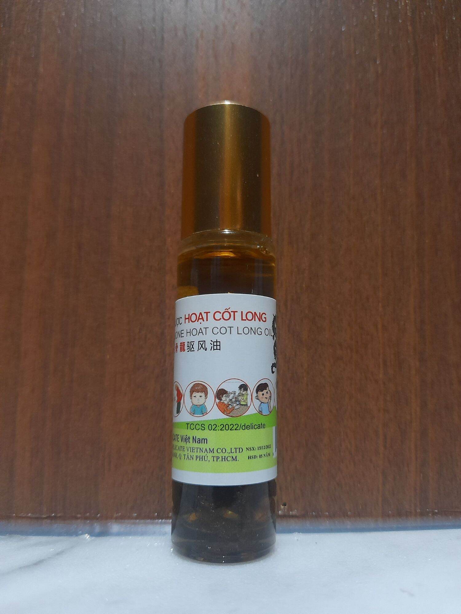 Dầu Thảo Dược Hoạt Cốt Long Dạng Đầu Lăn 10ml