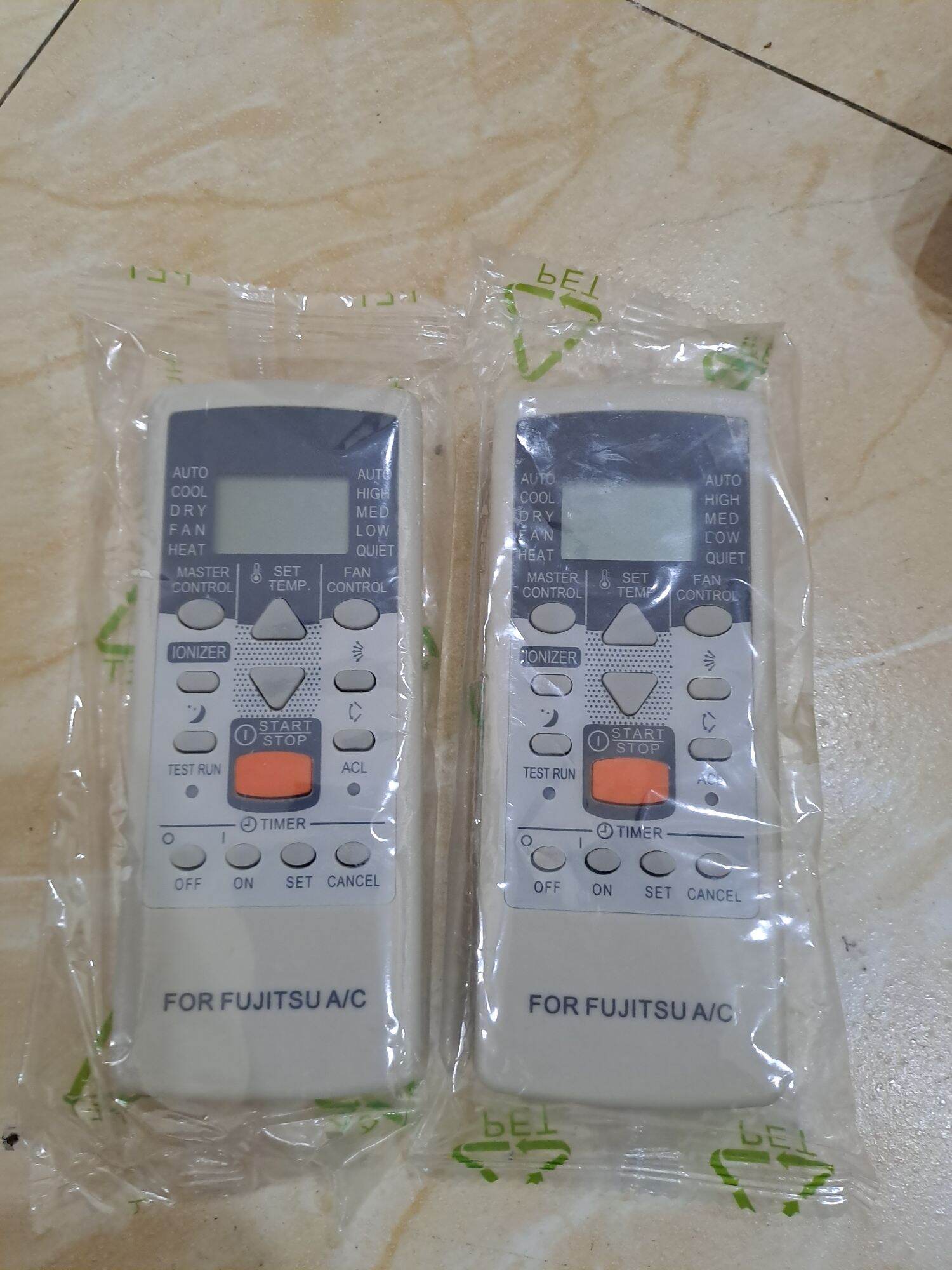 Điều khiển điều hòa FUJITSU nút cam