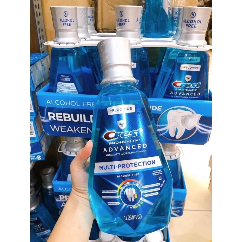 NƯỚC SÚC MIỆNG CREST PRO-HEALTH 1L CỦA MỸ