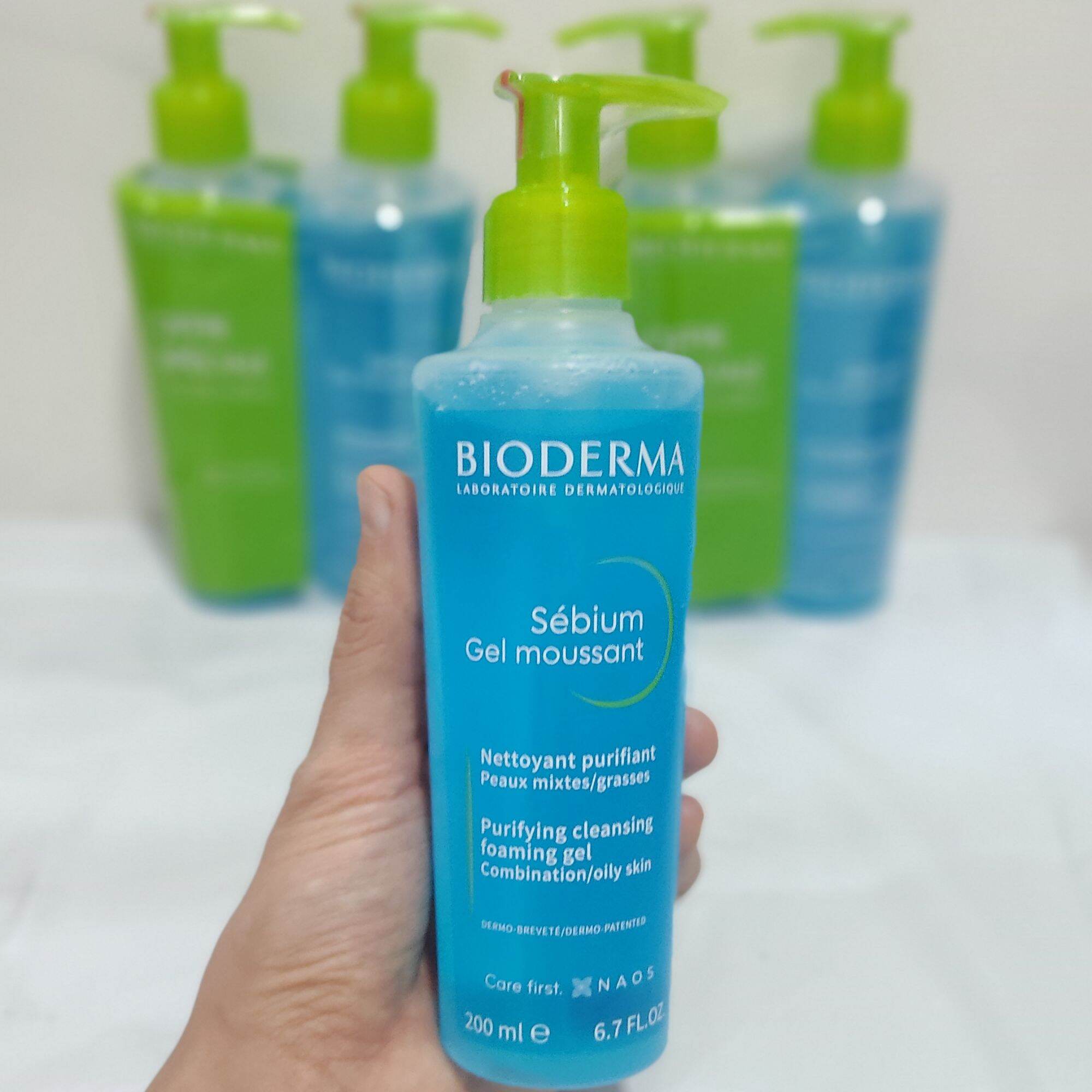 (Chính hãng) Sữa Rửa Mặt Bioderma Sebium Gel Moussant 200ml