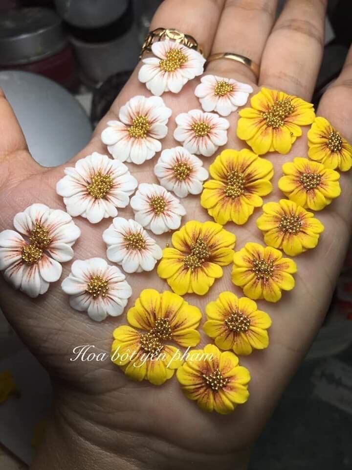 Hoa bột nail hướng dương hot hit
