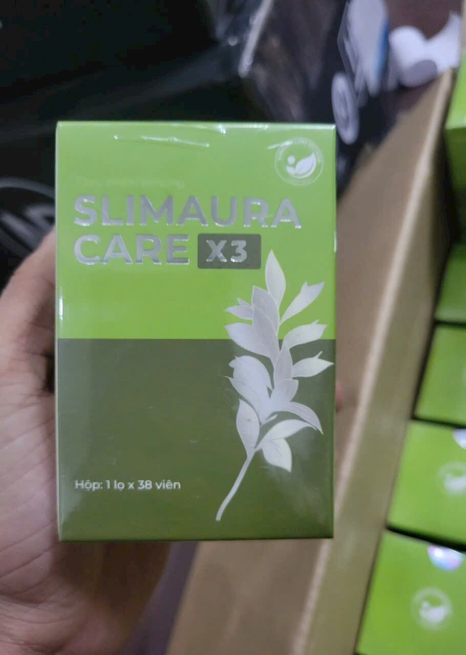 38 Viên Trà SlimAura Care X3 mẫu mới