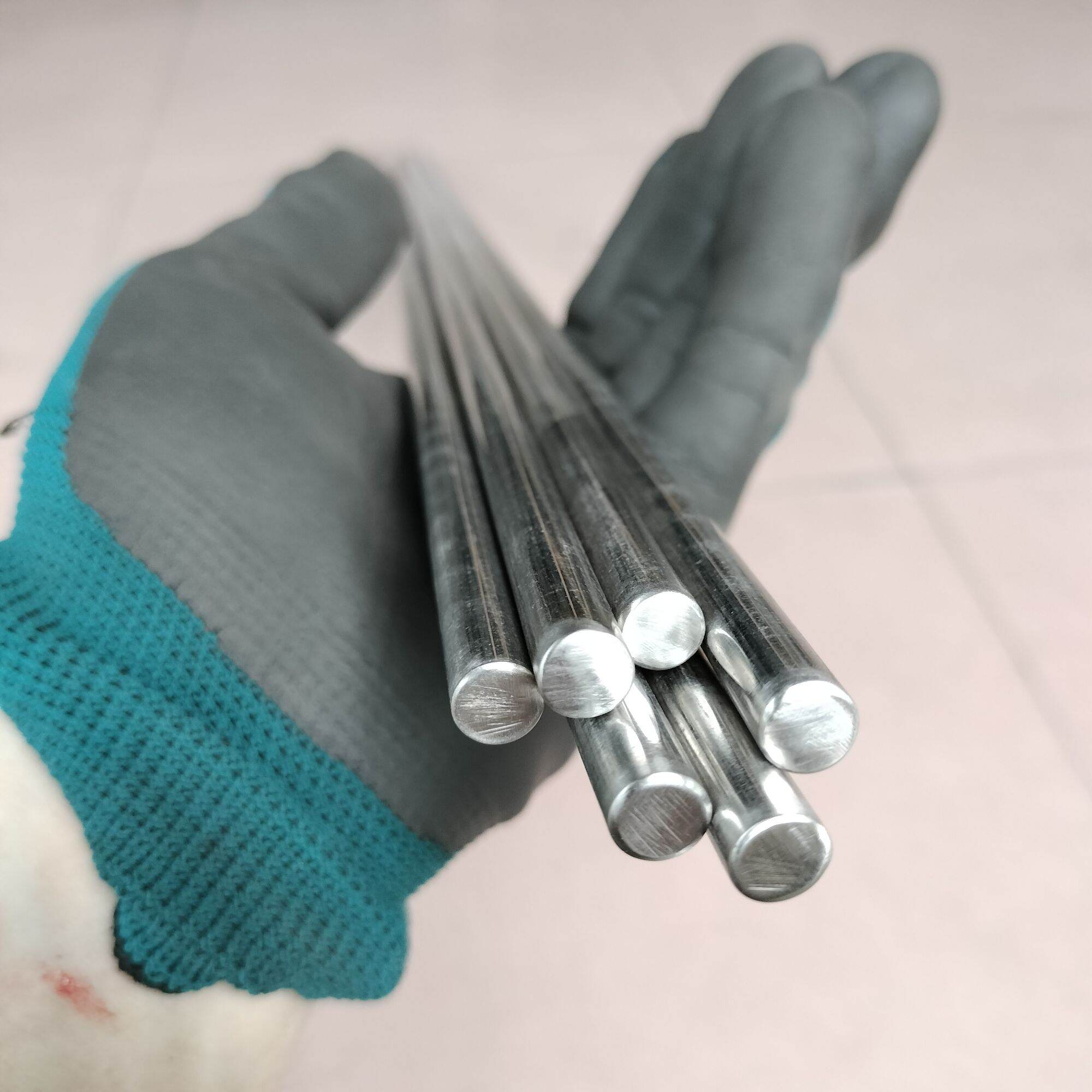 Combo 6 trục tròn Inox đặc phi 6mm mỗi thanh dài 1m