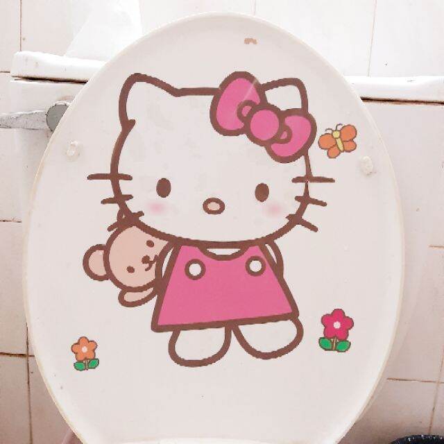 🌸DECAL DÁN NẮP BỒN CẦU