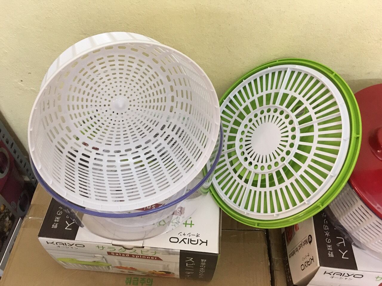 Rổ quay rau li tâm Kaiyo 5.5L