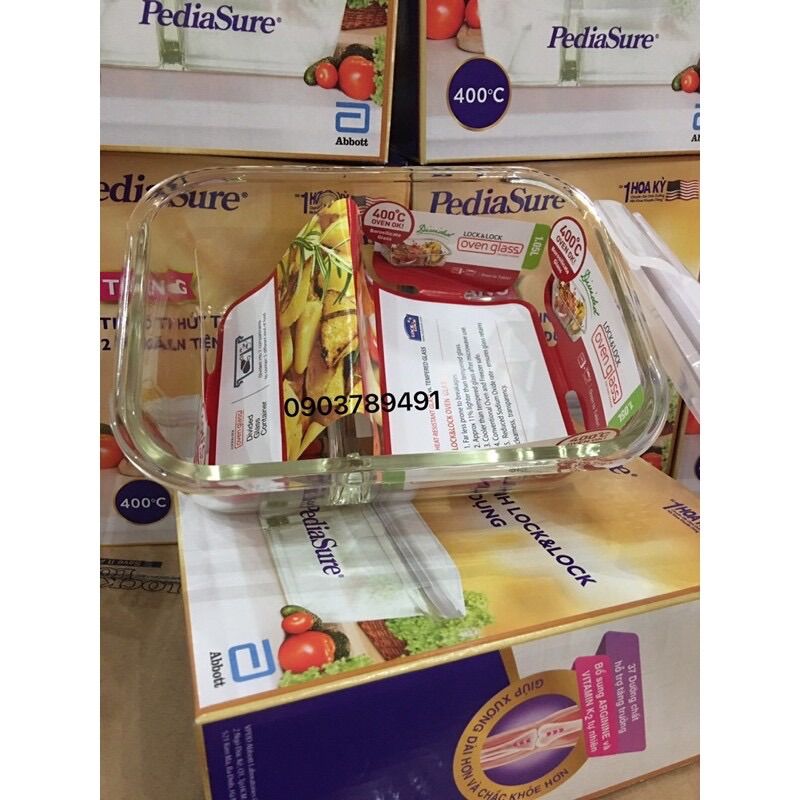 👍🧸 HỘP THỦY TINH CHIA NGĂN LOCK & LOCK 1.05L 👍👍