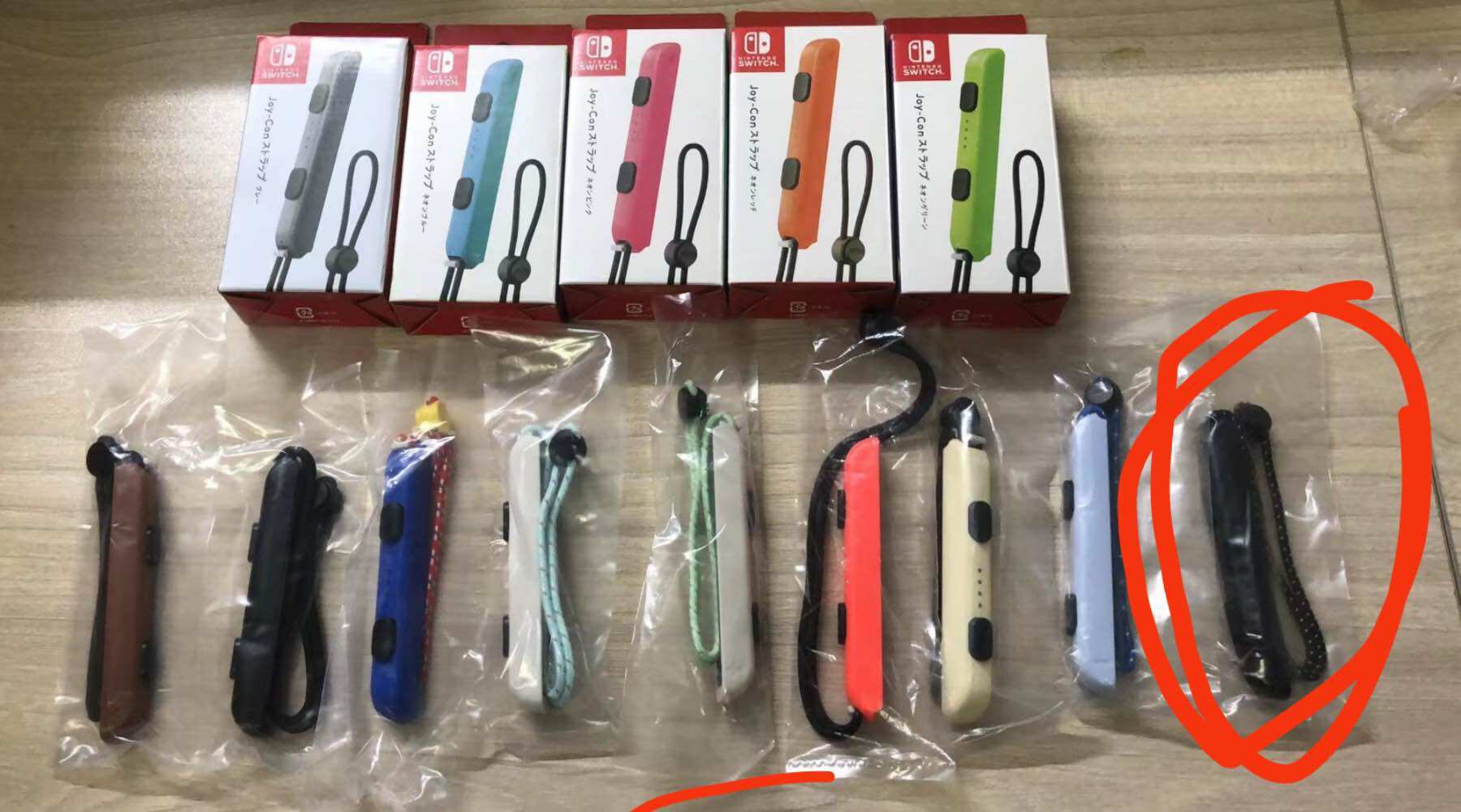 Strap Joycon Grip cho Nintendo Switch tay cầm STRAP controller dây đeo