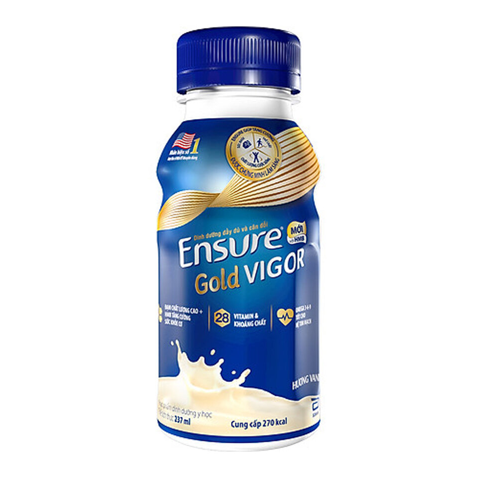 1 Lốc 6 Lọ Sữa Ensure Gold Vigor 237ml