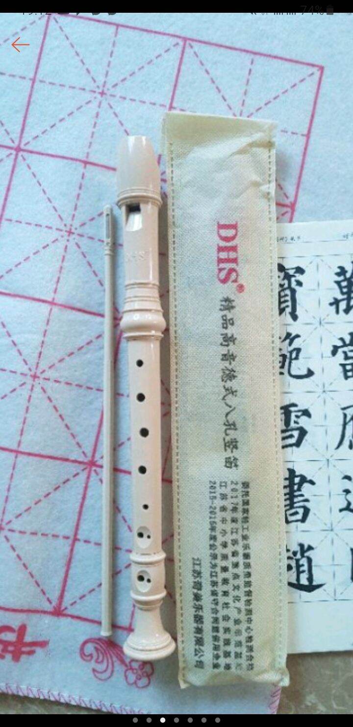 Sáo dọc recorder học sinh DS - chất lượng tặng que vệ sinh
