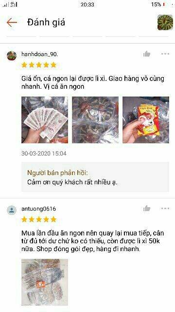 Khô cá chỉ vàng 1kg