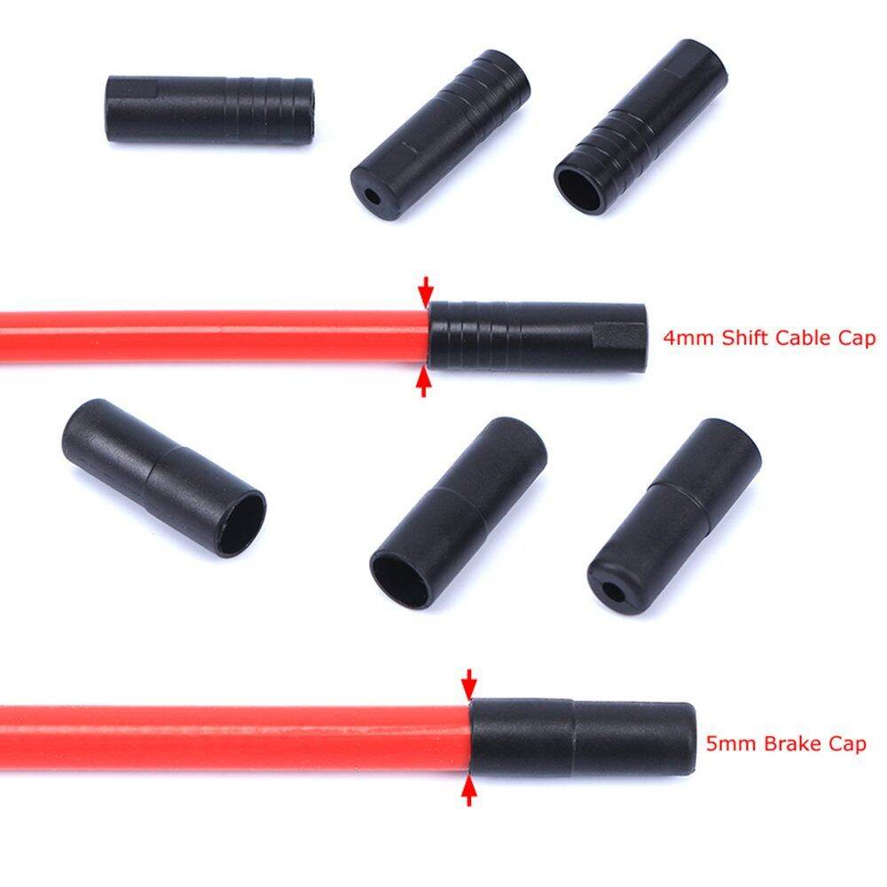 Set 16 đầu bịt vỏ dây phanh, dây đề xe đạp