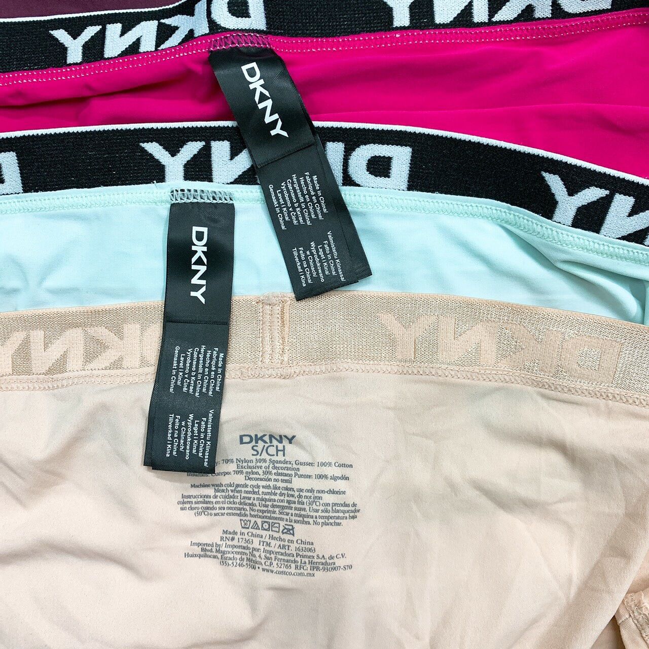 Sét 5 Quần Chíp DKNY Xuất Âu(Sz:XL)