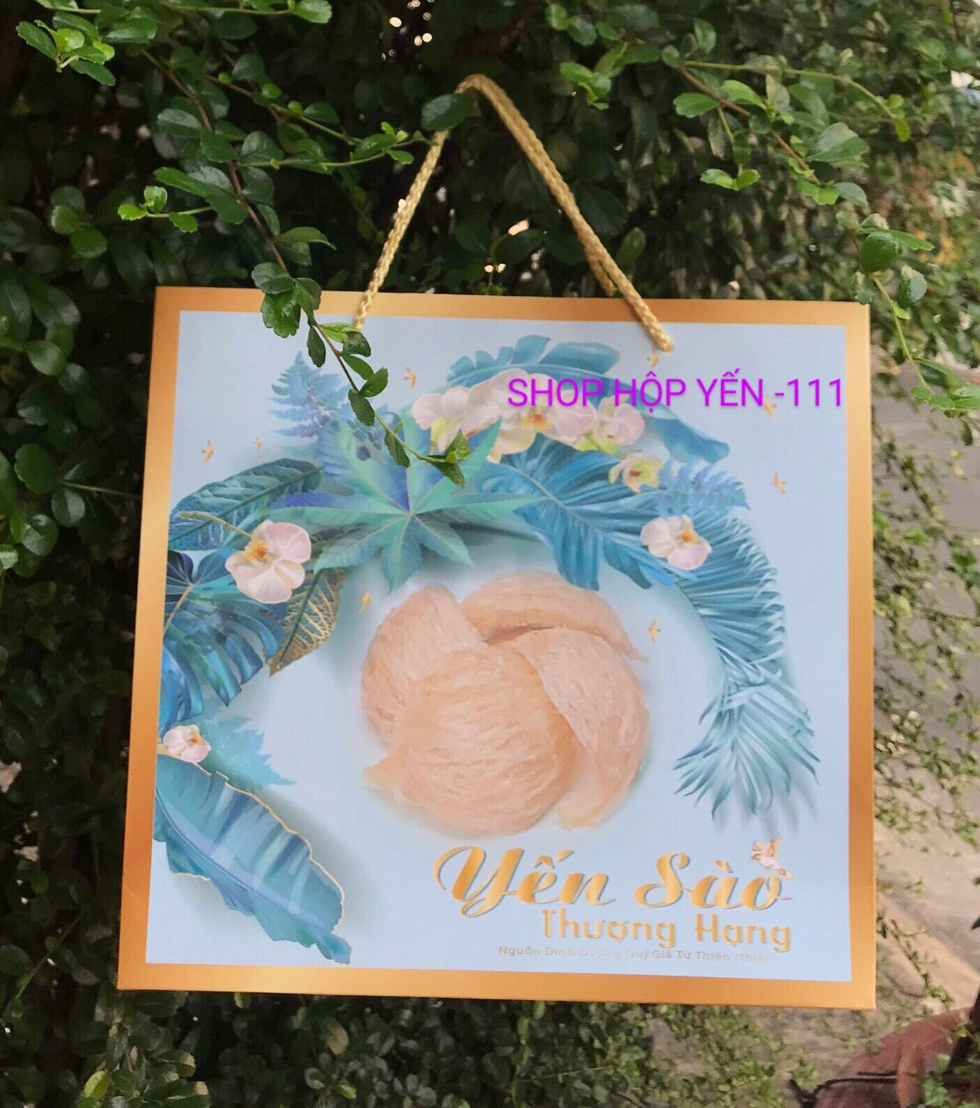 TÚI ĐỰNG YẾN SÀO CAO CẤP 100gr ( ÉP KIM)