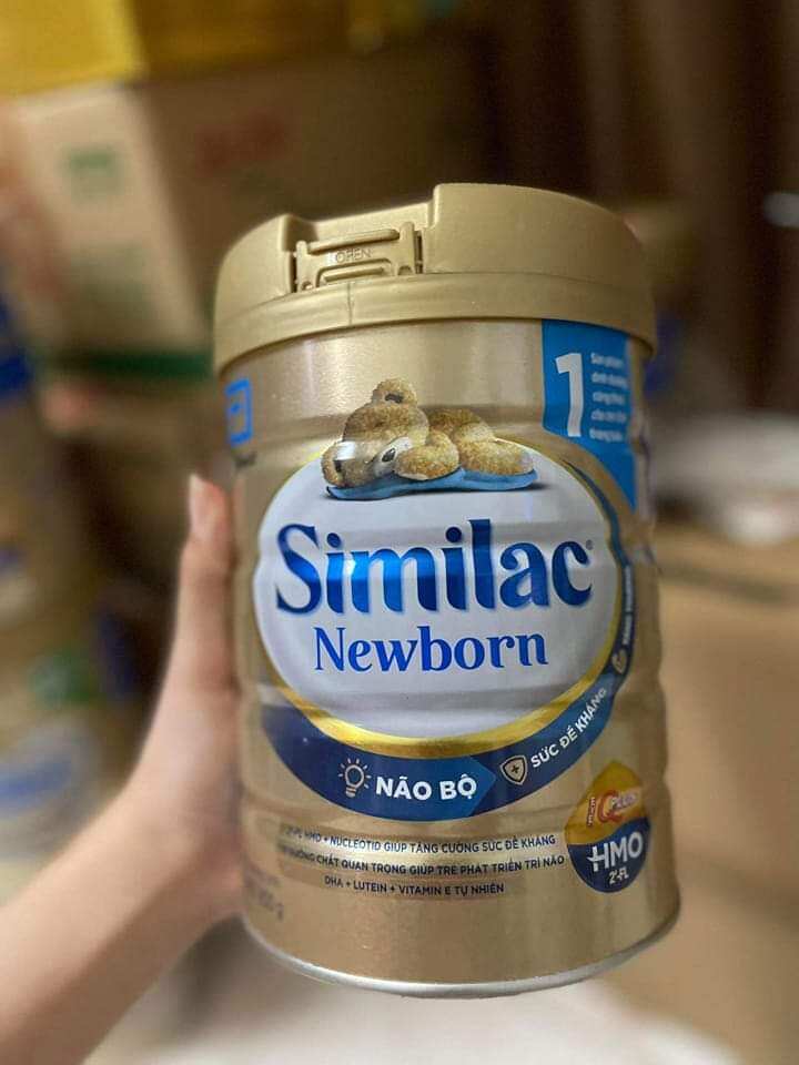 Sữa similac 1 hộp 900gr mẫu cũ date 2023