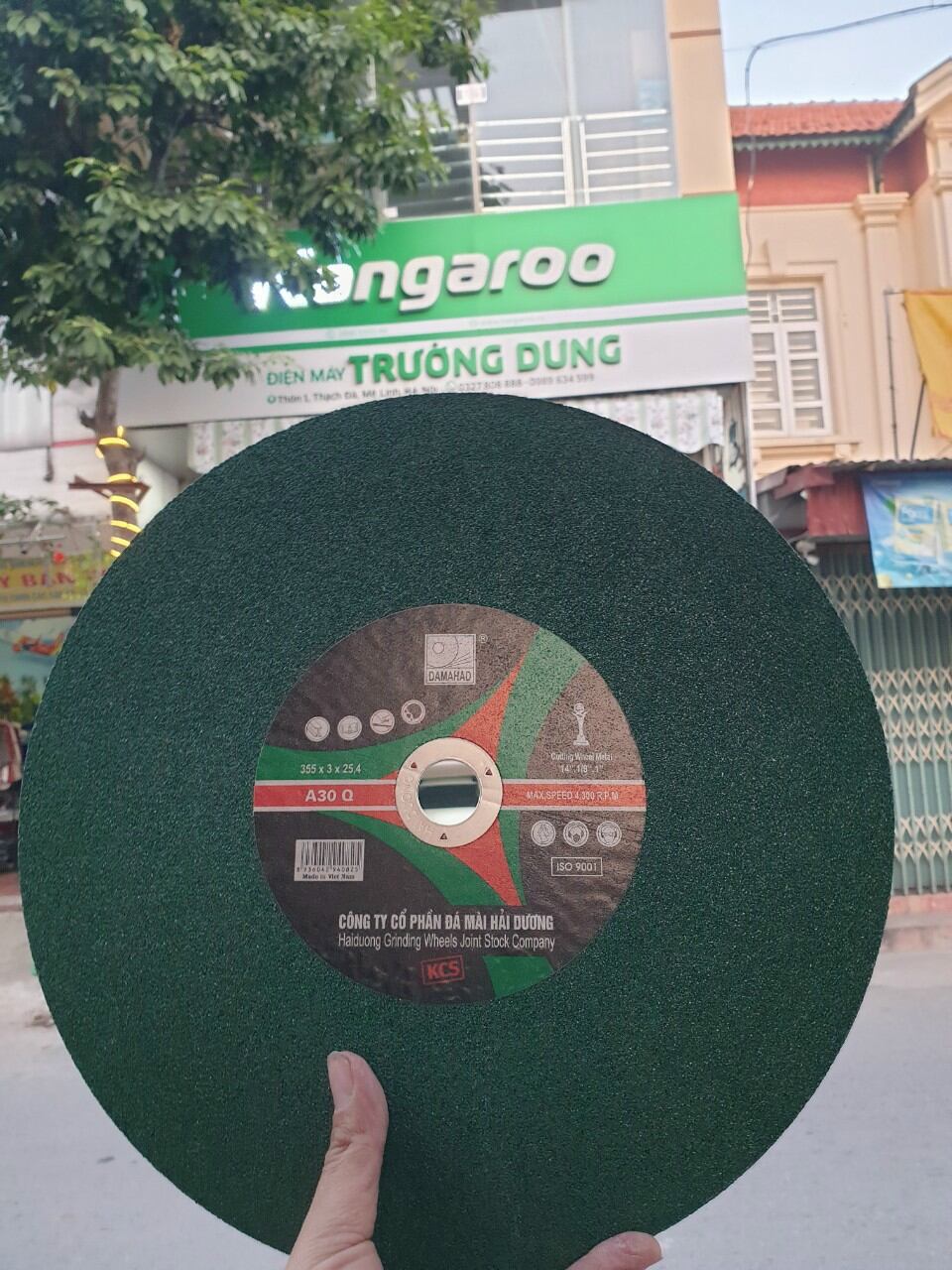 Lưỡi ( đá ) cắt sắt Hải dương to 350mm