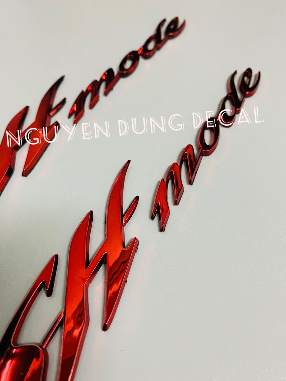 Cặp chữ nổi SH Mode nhiều màu