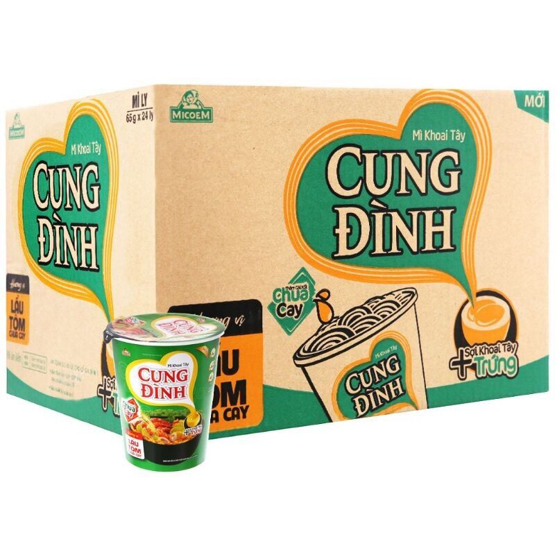 MÌ LY CUNG ĐÌNH LẨU TÔM CHUA CAY 71g