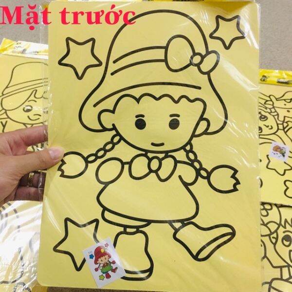 Tranh cát A4