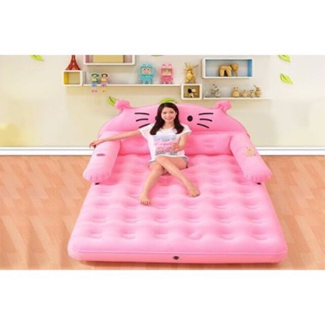 NỆM GIƯỜNG HƠI HÌNH THÚ KÍCH THƯỚC 1M5x2M TẶNG KÈM BƠM ĐIỆN 2 CHIỀU HÀNG CAO CẤP