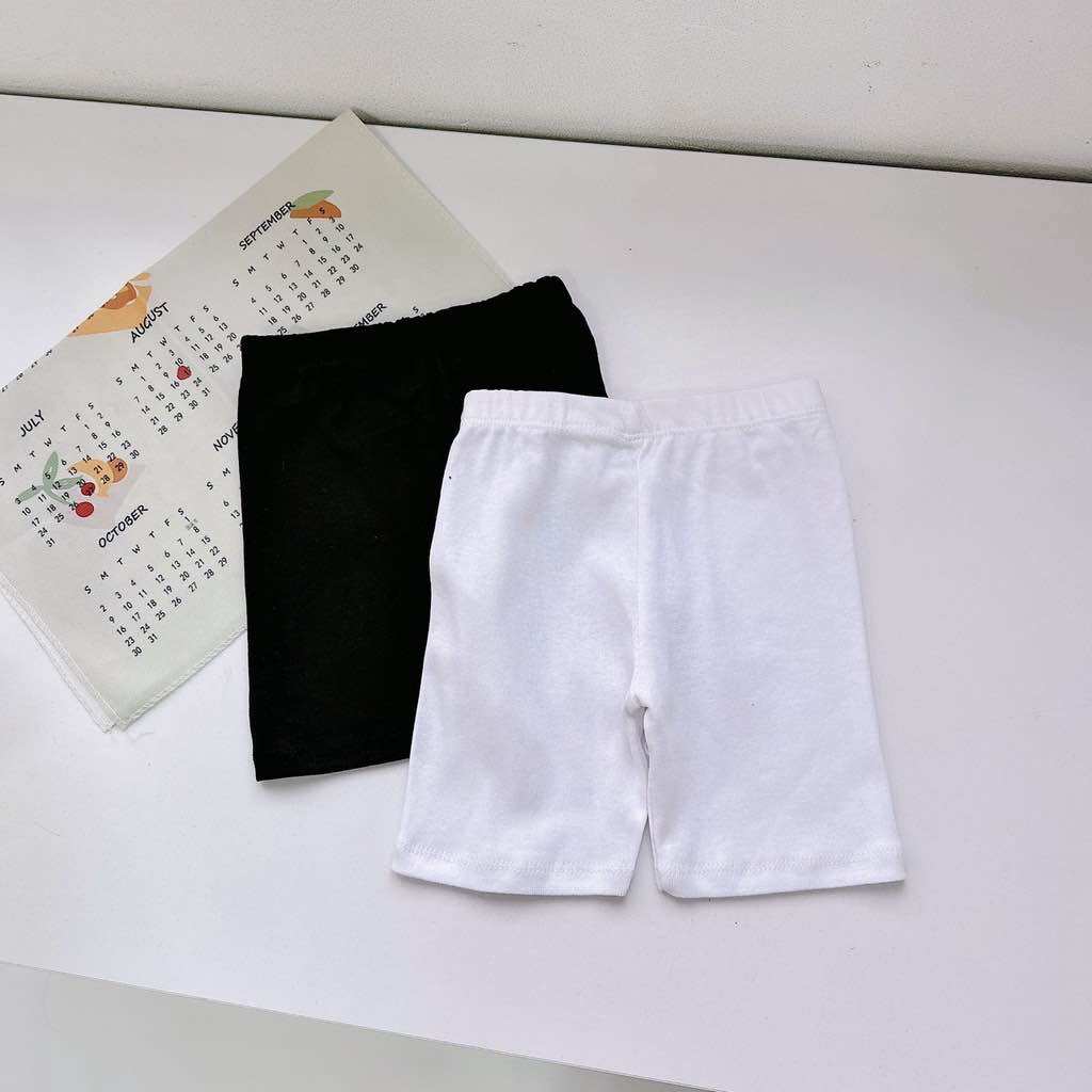 Quần legging lửng cotton bé gái