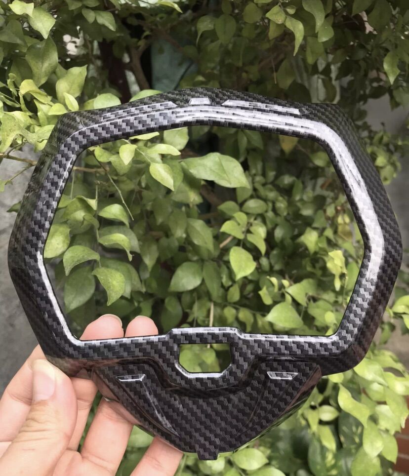 Ốp Mặt đồng hồ Ex 155 VVA màu carbon