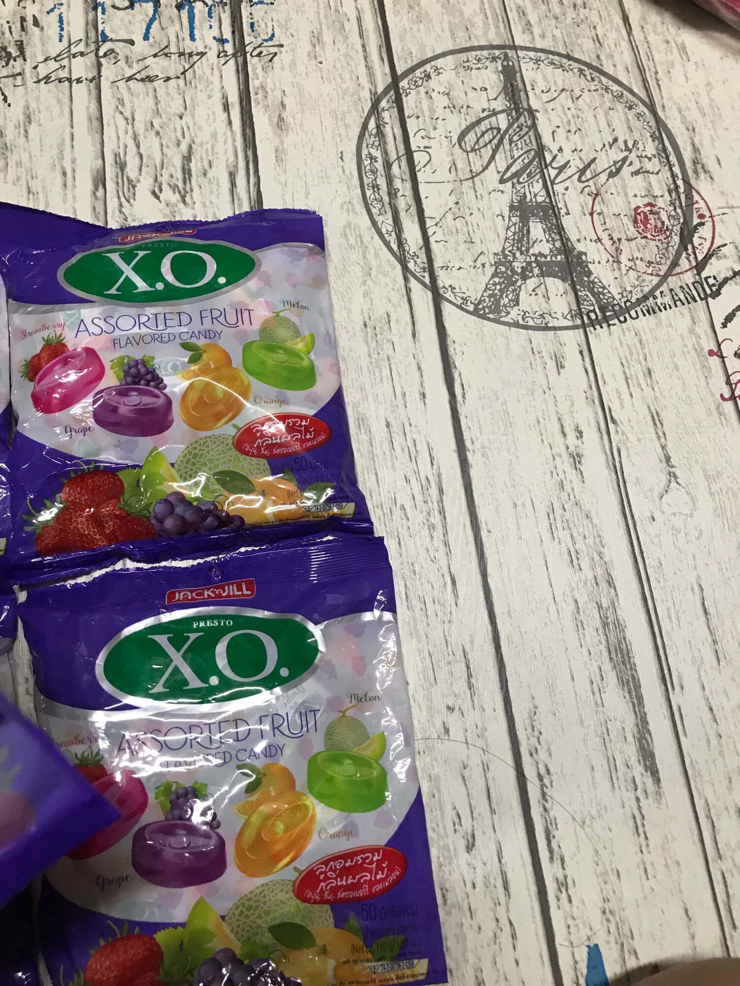 Kẹo Trái Cây XO Thái Lan Gói 110g