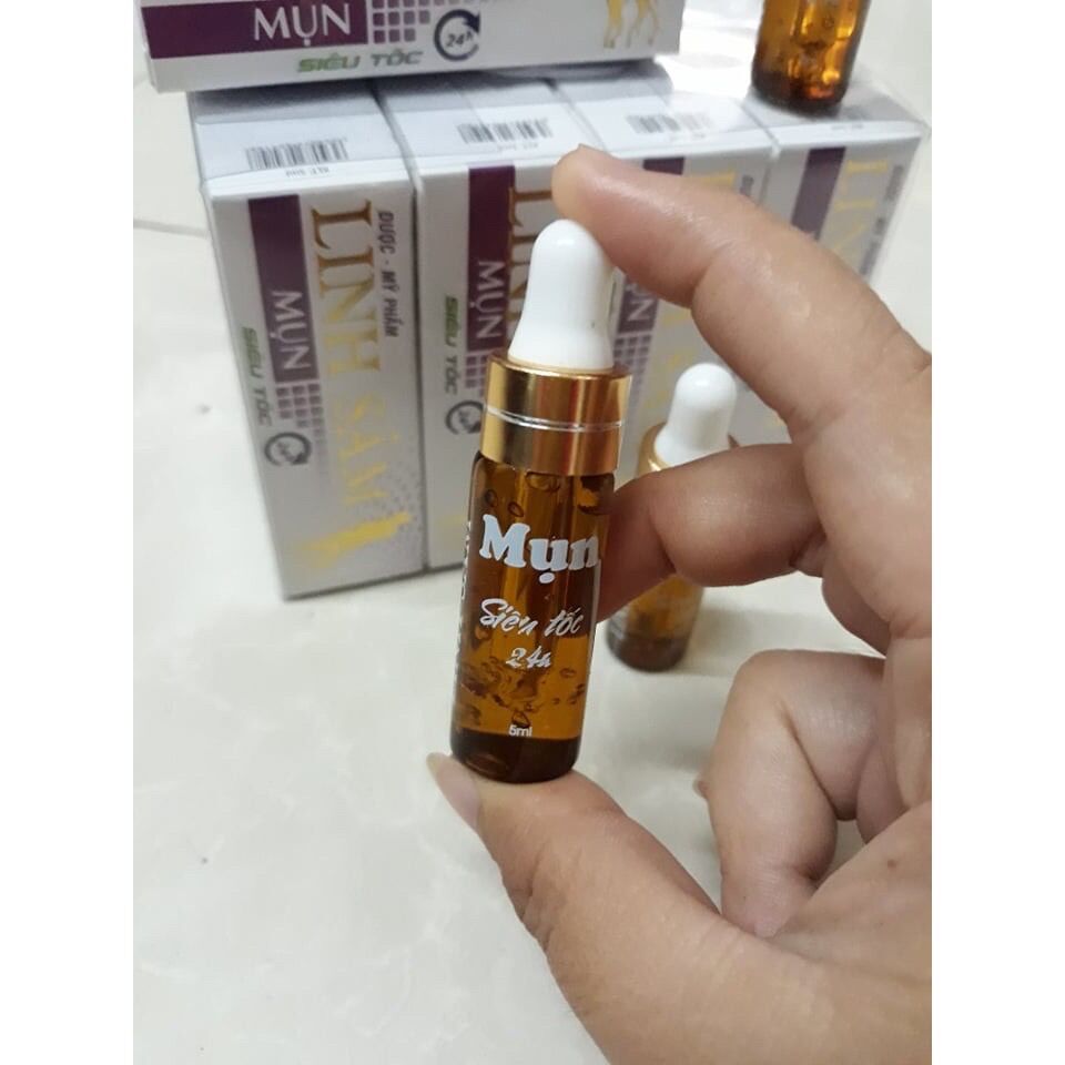 Sĩ- 24tip mụn siêu tốc 24h linh sâm - chấm mụn linh sâm